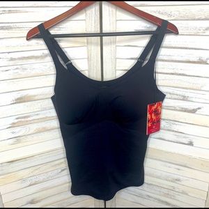 HONEYLOVE LIFTWEAR Cami Shapewear Tank Black XL